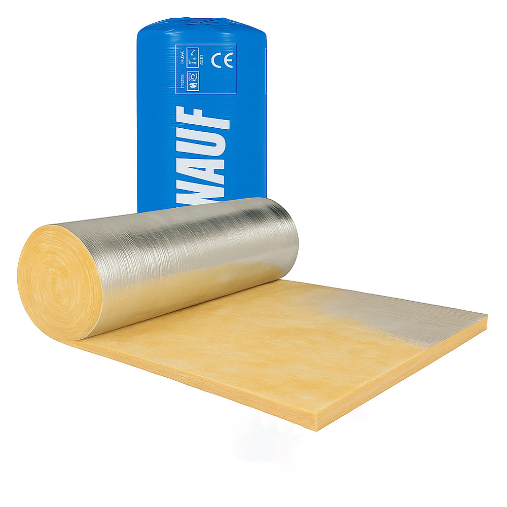 LANA DE VIDRIO C/ALUMINIO  1,20 X 15 50