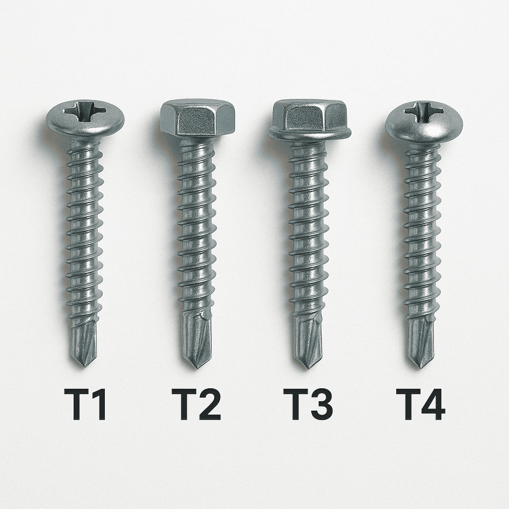 TORNILLO T1 PTA MECHA AMERICANO  8X1/2″ 10000UN.