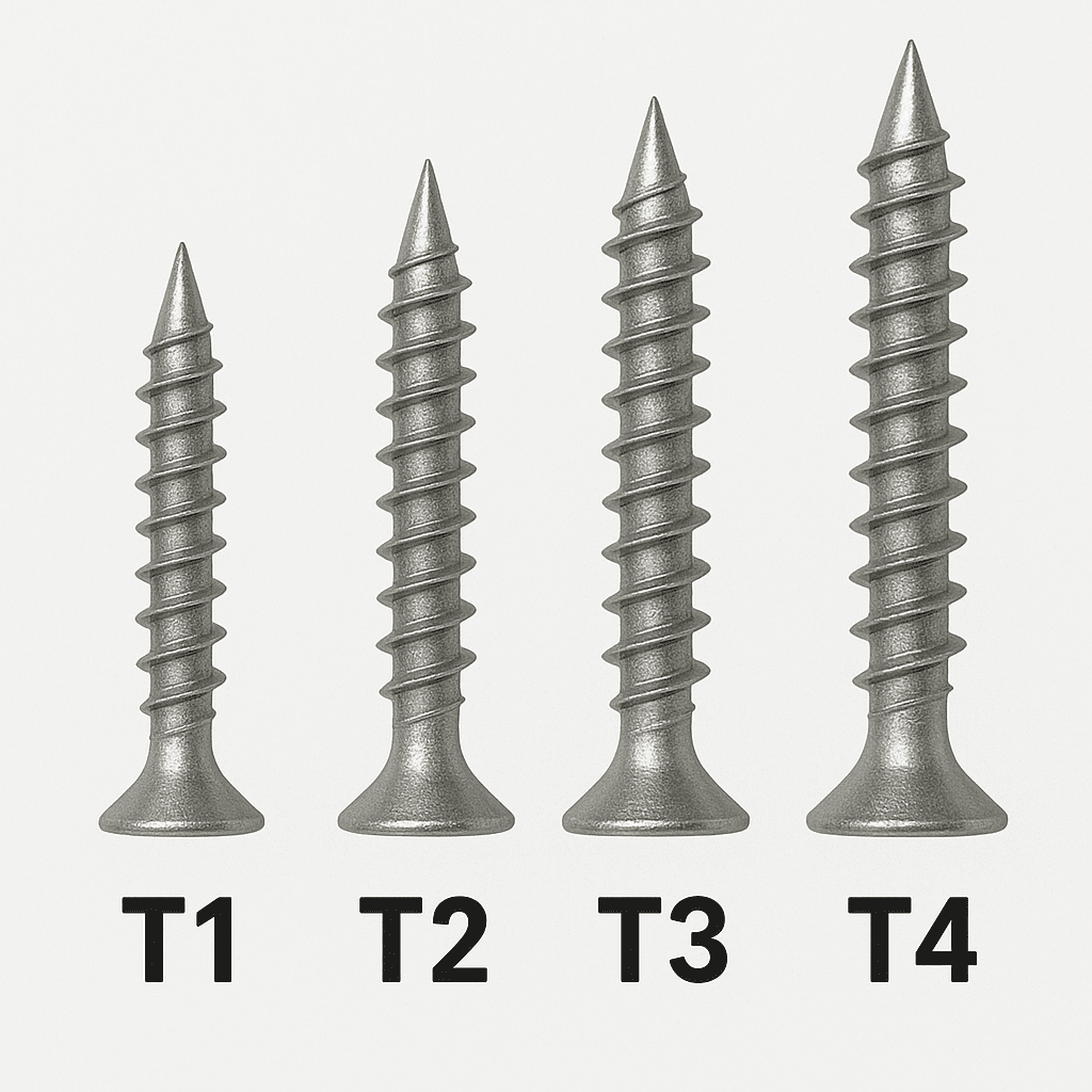 TORNILLO T4 PUNTA AGUJA AMERICANO 7X2″ 3500UN.